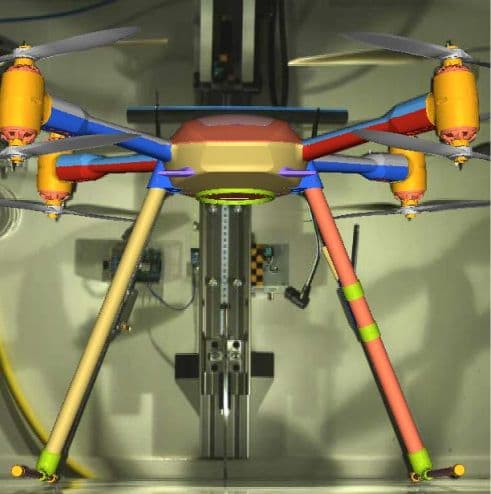 Figure 9. Hard landing test and overlay